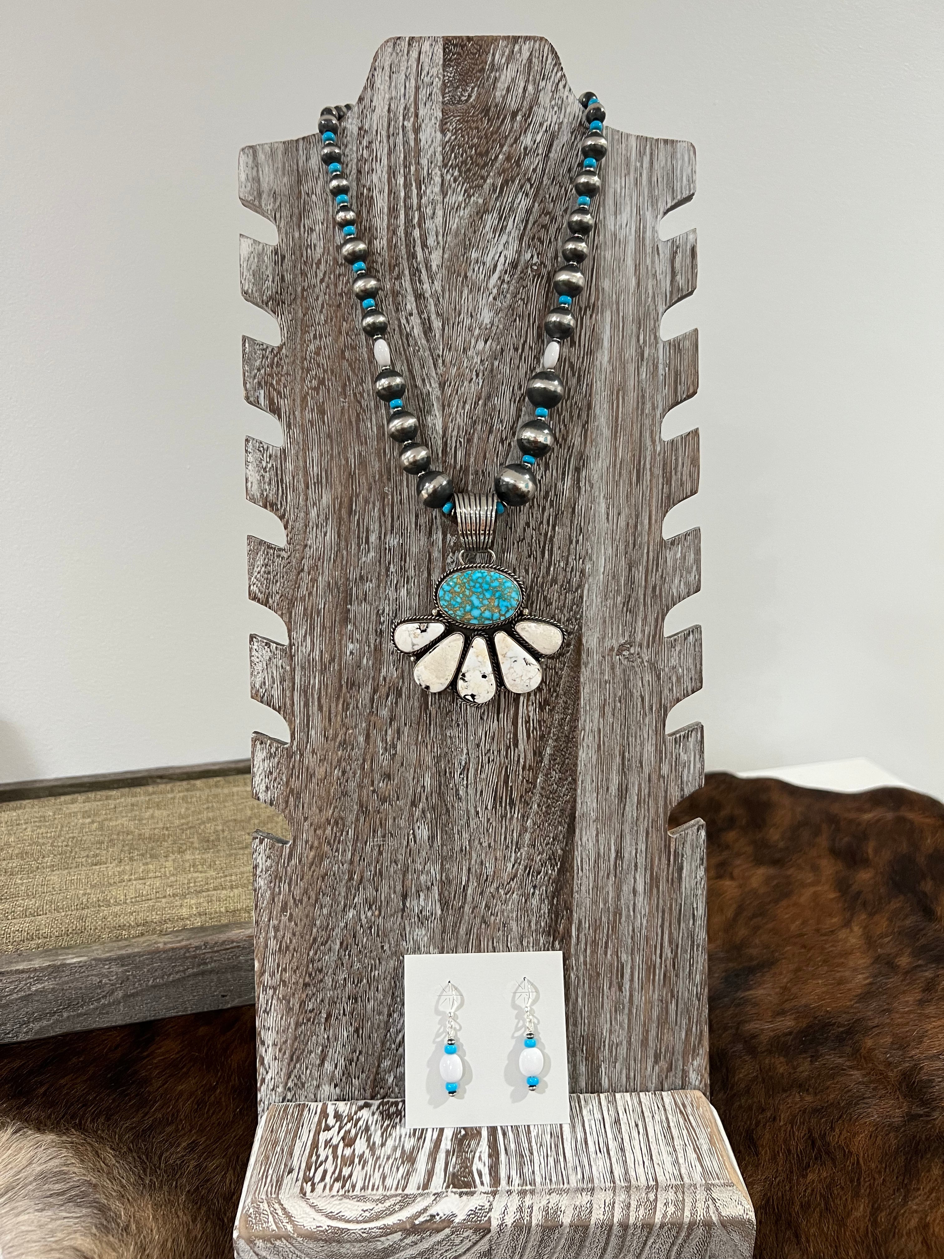 Avery Pendant, Necklace, and Earrings set